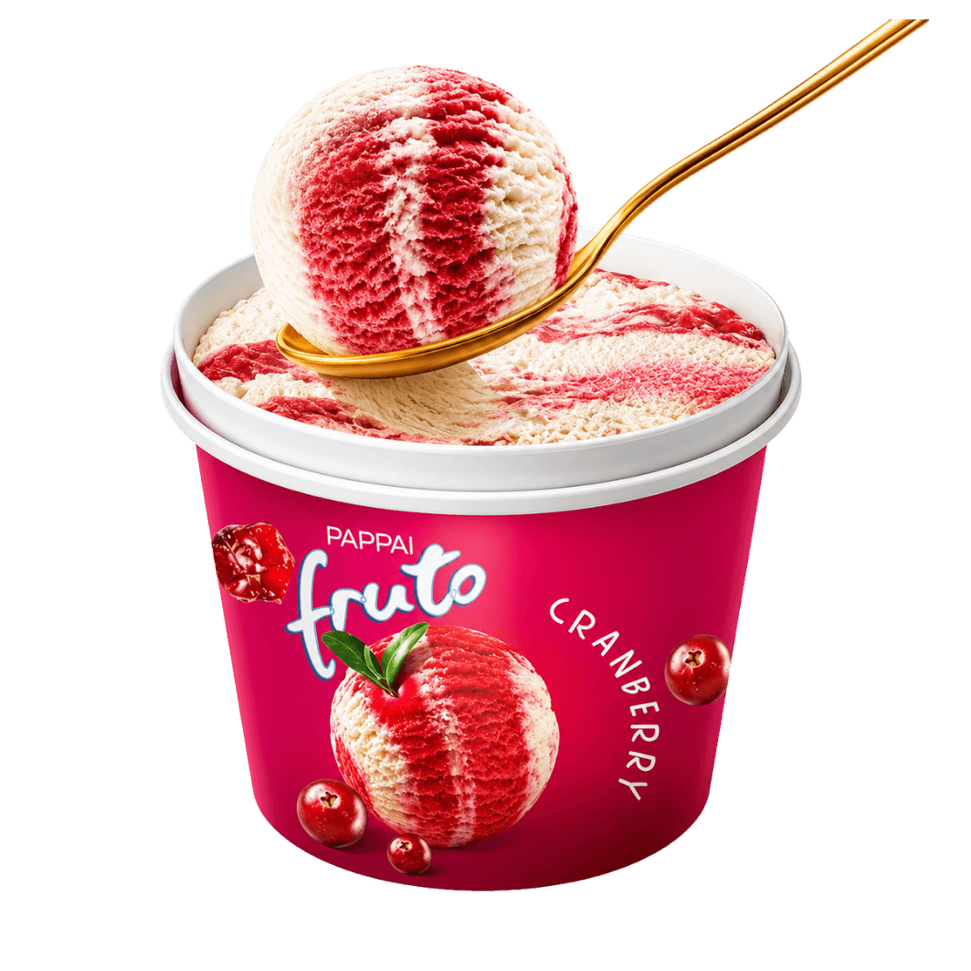 Pappai Fruto Cranberry Premium Scoop Tub